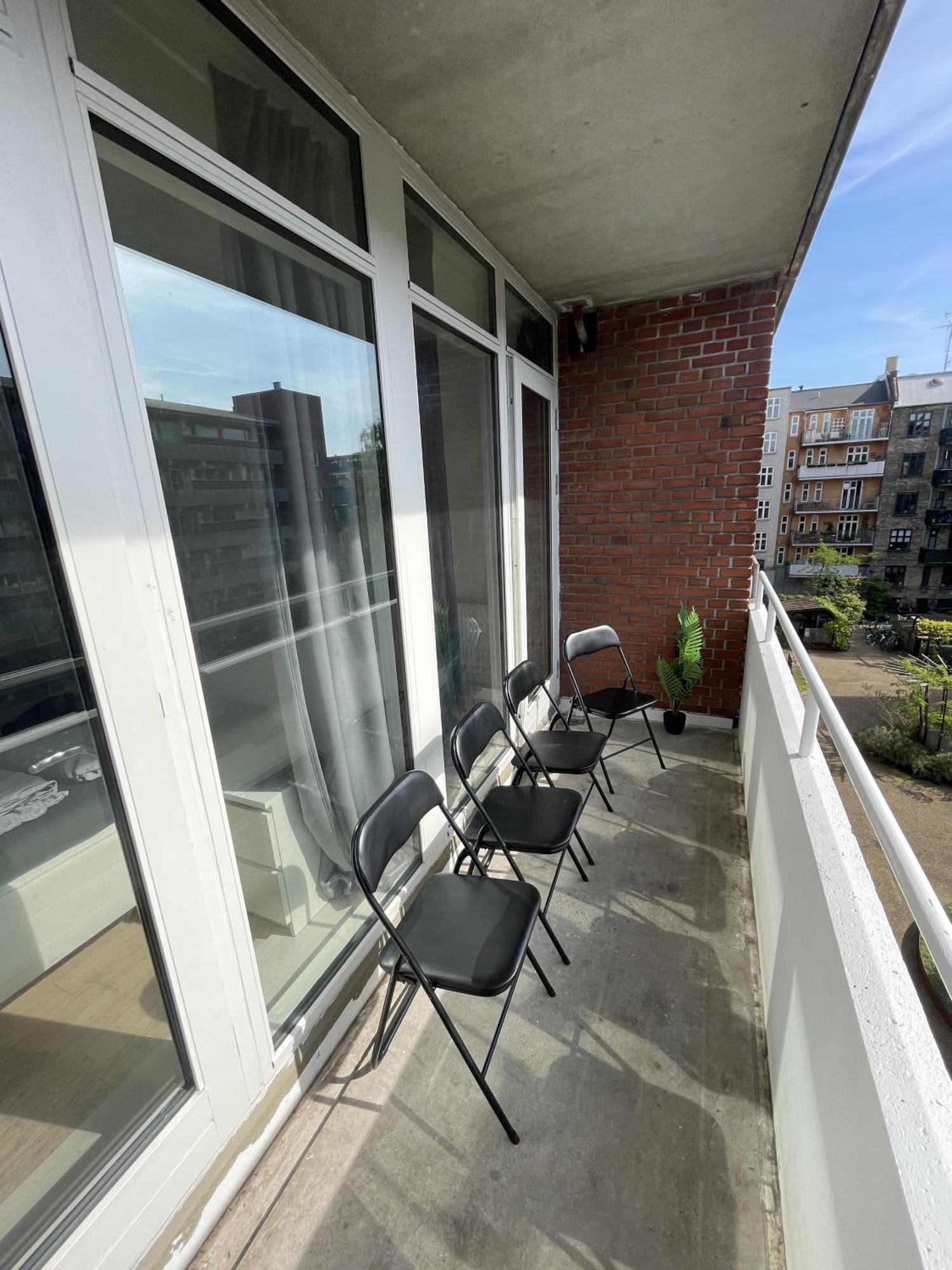 Central Copenhagen Apt With Balcony, Free Parking W Elevator Exterior foto