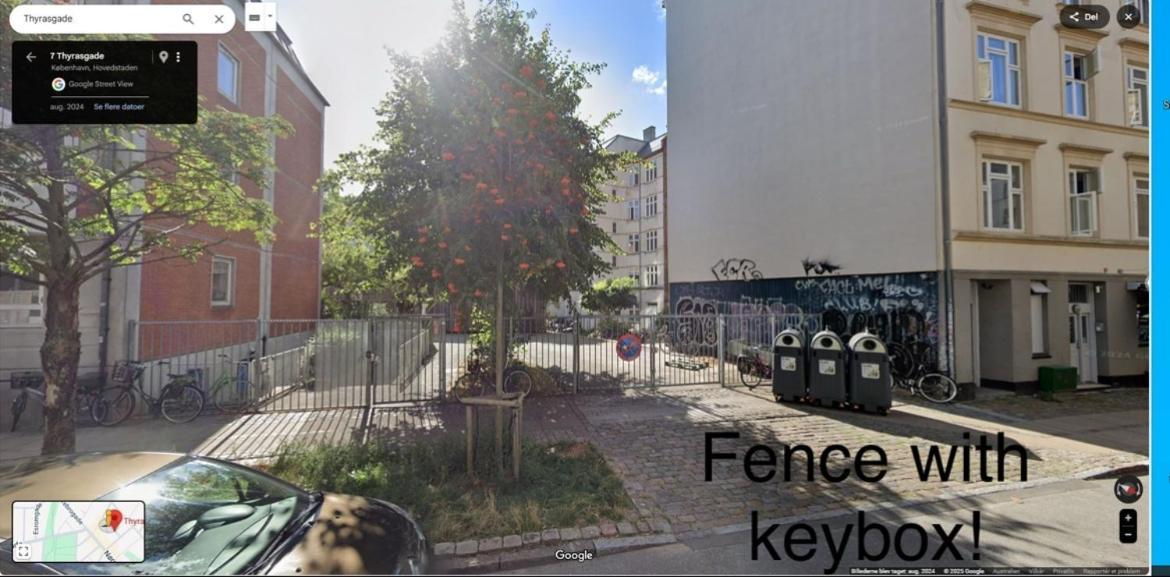 Central Copenhagen Apt With Balcony, Free Parking W Elevator Exterior foto